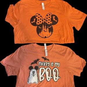 Orange Disney  Halloween Graphic Tee
Med/Lg